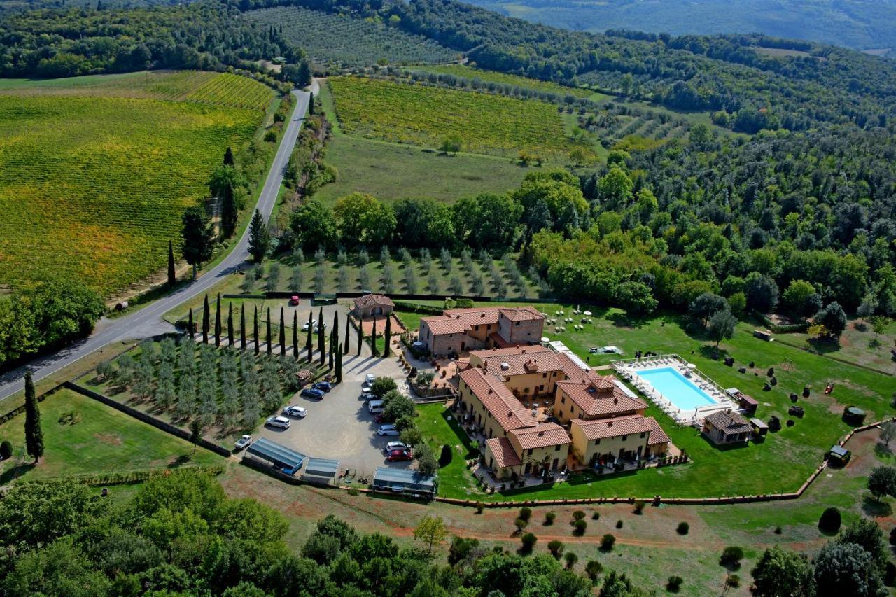 Hotel & Restaurant Casolare Le Terre Rosse San Gimignano Exterior photo